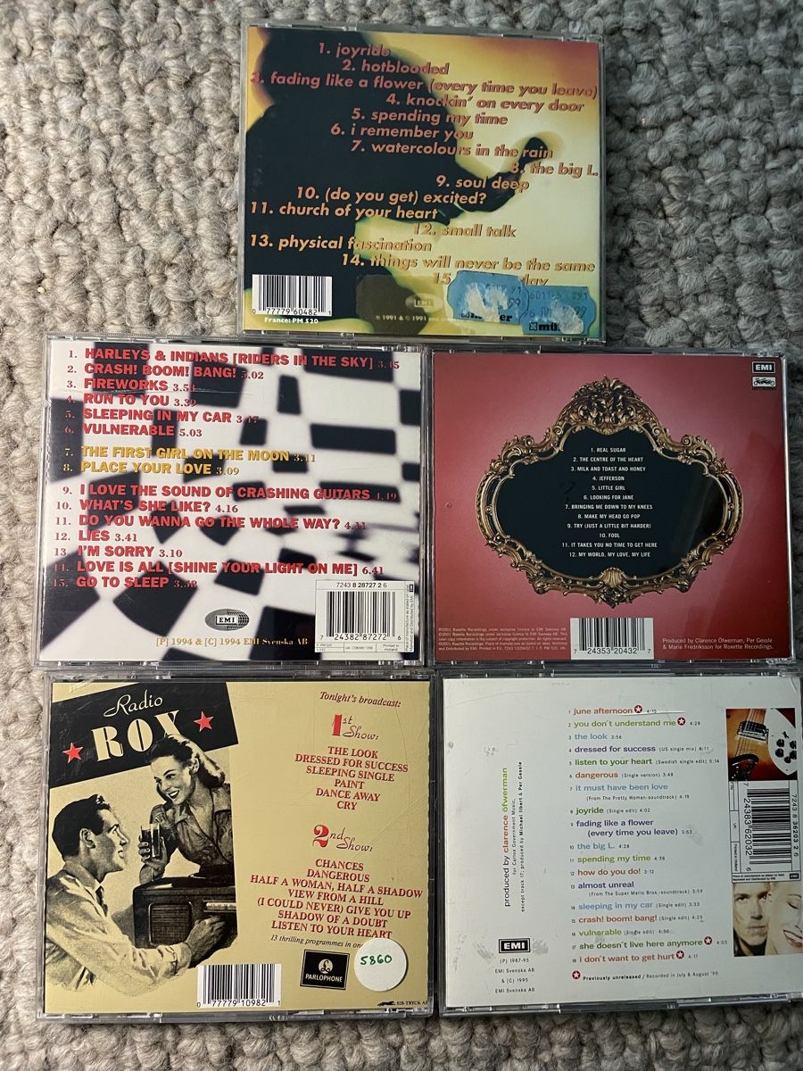 CDs: 5x Roxette  – Gebraucht aus Reinach AG von trigger7811 1