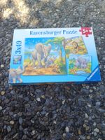 Puzzle - Tiere in Afrika 