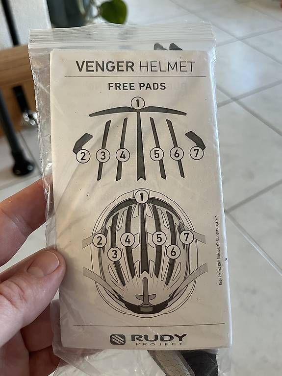 Helme: Rudy Project Helmpads vom Venger Helm – Gebraucht aus Dübendorf von sch_2fhz