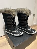 Sorel Winterstiefel Gr. 37.5Damen Schwarz mit Pelz Neu