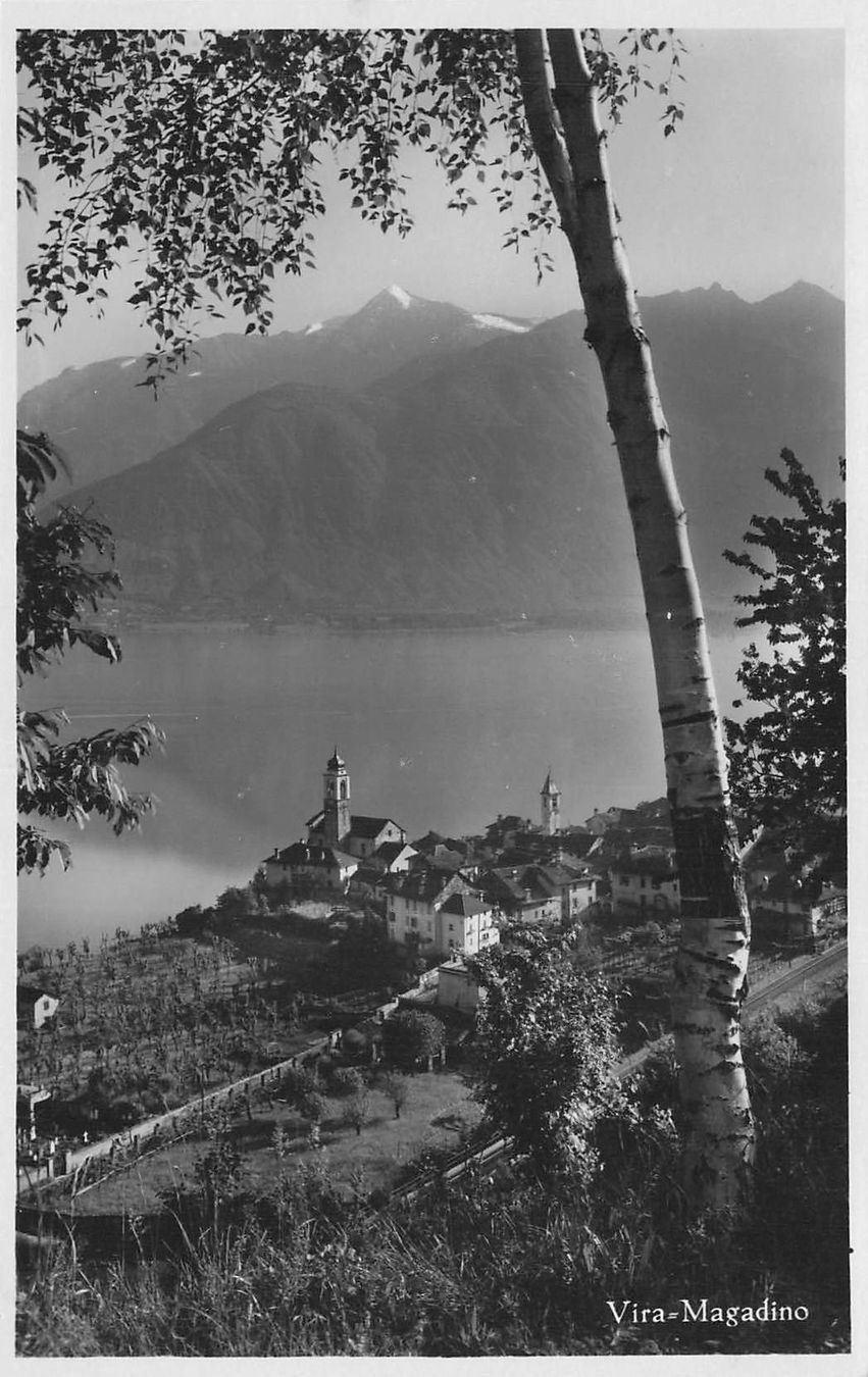 Cartoline postali: Vira Magadino – Usato da Biasca venduto da Blenio71