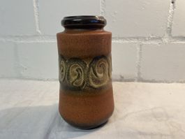 Rustikale Vintage Vase mit speziellem Muster zu verkaufen