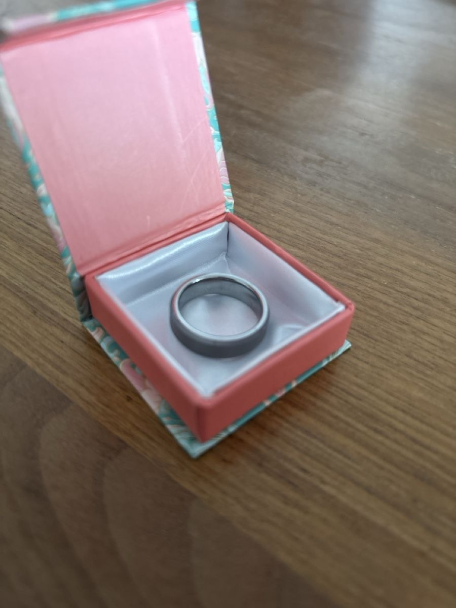 Anelli: Eleganter Wolframring – perfekt als Geschenk – Nuovo e nell'imballaggio originale da Horw venduto da Ufdi93 1