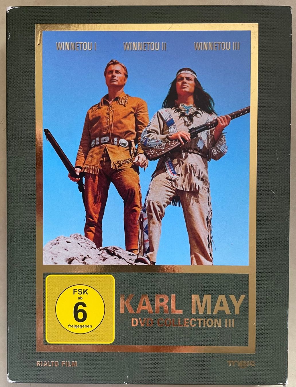 Tutti i DVDs: Winnetou 1 - 3 / Karl May, DVD Collection III, 3 DVDs – Usato da Brunnen venduto da Barfly5