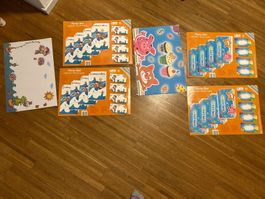 Deko (32 teilig) - 2x Kinder Partysets – Piraten & Tiere