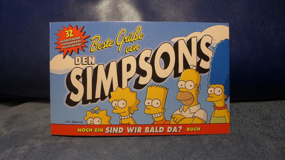32 simpsons postkarten (Neu und originalverpackt) in hinwil für CHF 7 ...