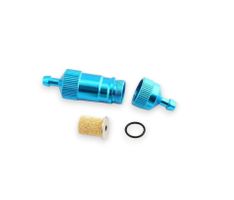 Benzin Filter, Universal, 3-4mm, blau