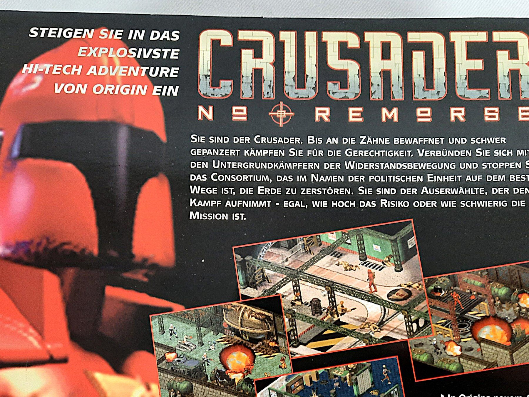 Giochi: ORIGIN SYSTEM/EA: "Crusader: No Remorse" – Usato da Beinwil am See venduto da Restwert_Beinwil 3