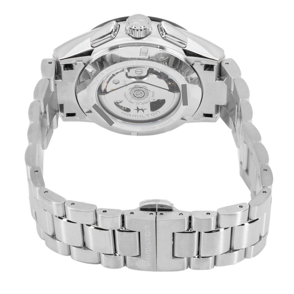 Hamilton Orologi: Hamilton H36606130 JAZZMASTER PERFORMER AUTO CHRONO 42mm – Nuovo e nell'imballaggio originale da Schindellegi venduto da harveystore 5