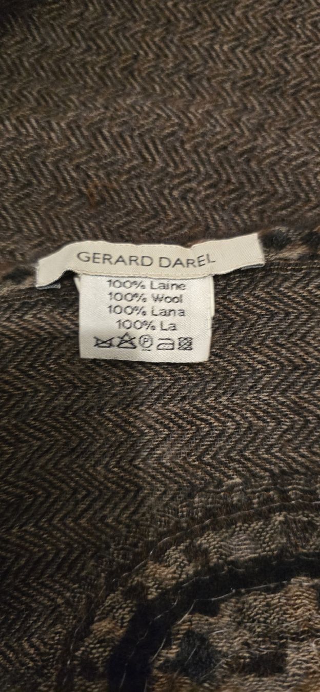 Gérard Darel Foulard & Sciarpe: écharpe 100% laine Darel Gerald – Usato da Martigny venduto da pivert03 2