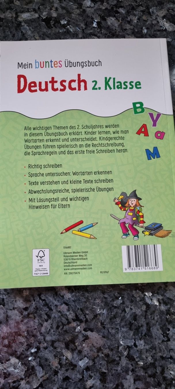 Bücher: Deutsch 2. Klasse Übungsbuch -  neu! – Neu (gemäss Beschreibung) aus egliswil von Maggy6 1