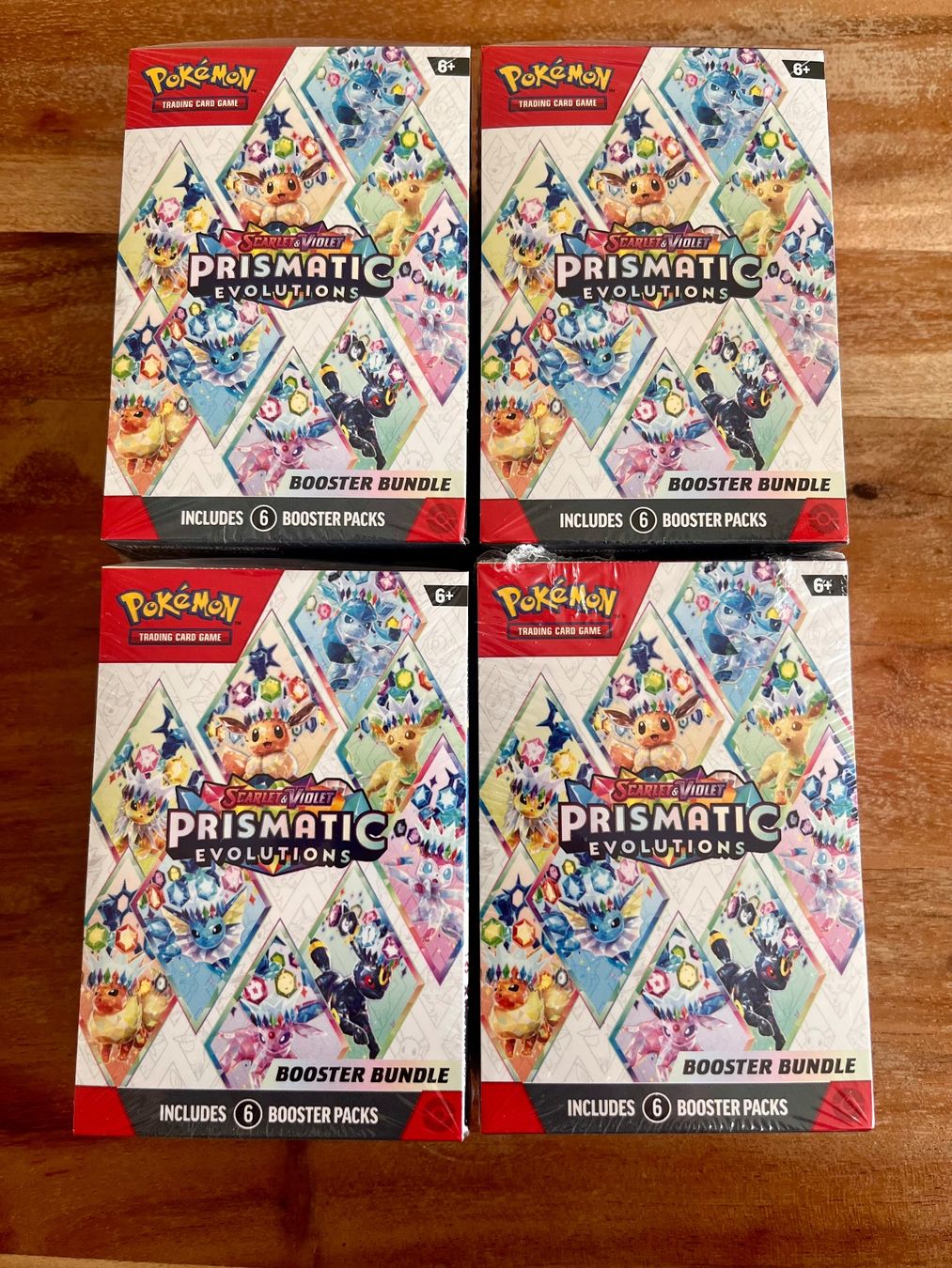 Pokémon Cartes à collectionner: 4x Prismatic evolutions Booster Bundle EN – Neuf avec emballage d'origine à Dübendorf par Imtsch