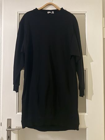 ASOS Kleid, schwarz, Grösse 38, Langarm