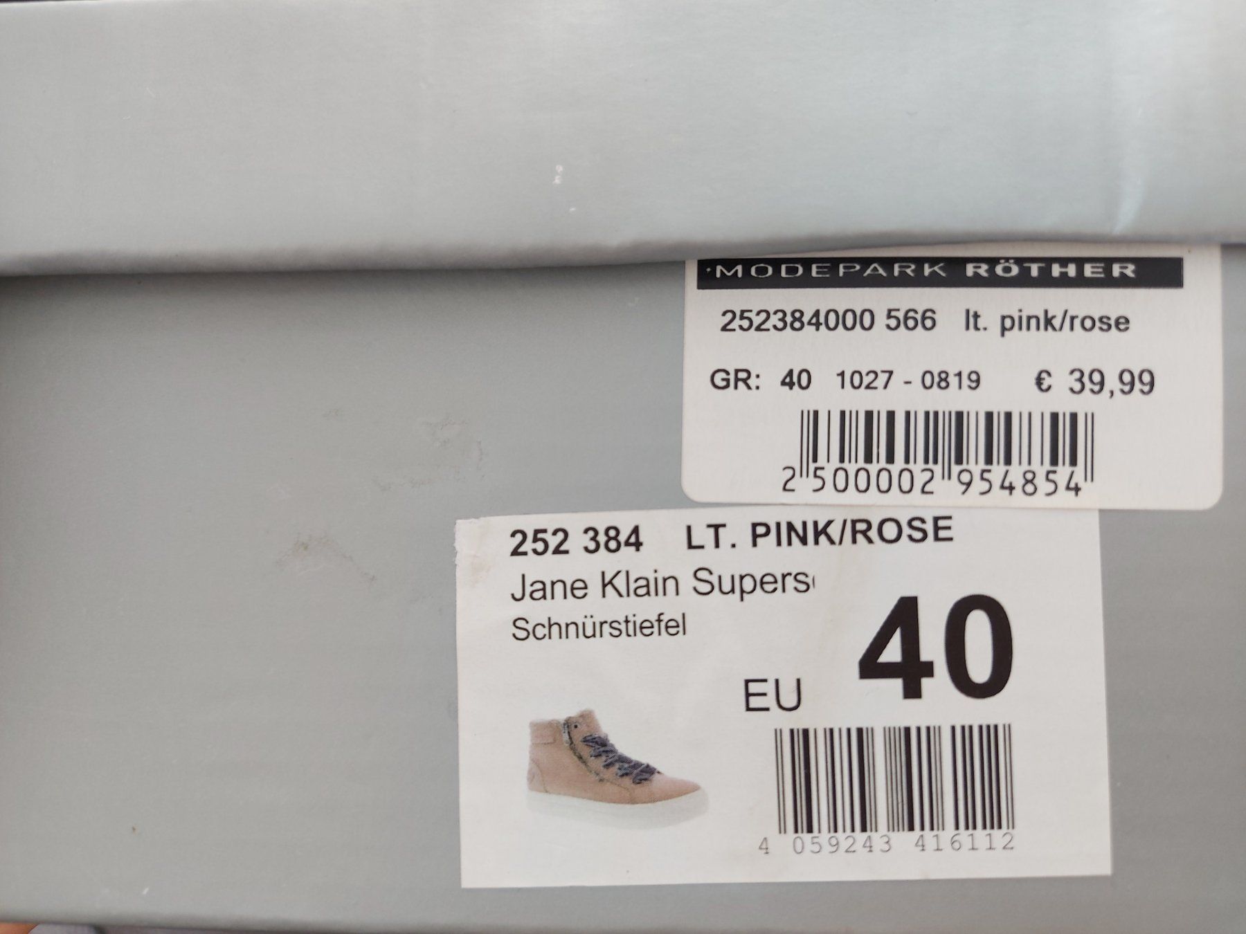Scarpe da donna: Jane Klain Schnürstiefel / Halbschuhe Gr. 40 – Usato da Flims Dorf venduto da Truemorish 6