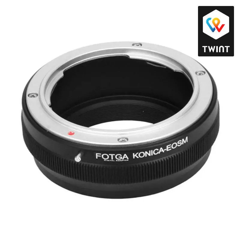 Adattatori foto: Adaptateur pour objectif Konica AR vers Canon EOS M M2 M3 – Nuovo e nell'imballaggio originale da Saignelégier venduto da Photo-discount