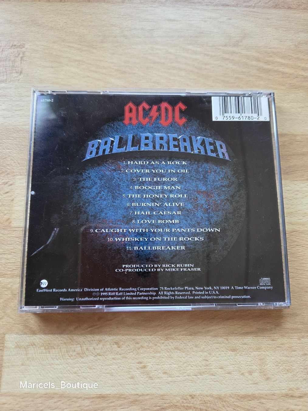 CD: AC/DC Ballbreaker CD 1995 good condition – Usato da Winterthur venduto da Maricels_Boutique 2