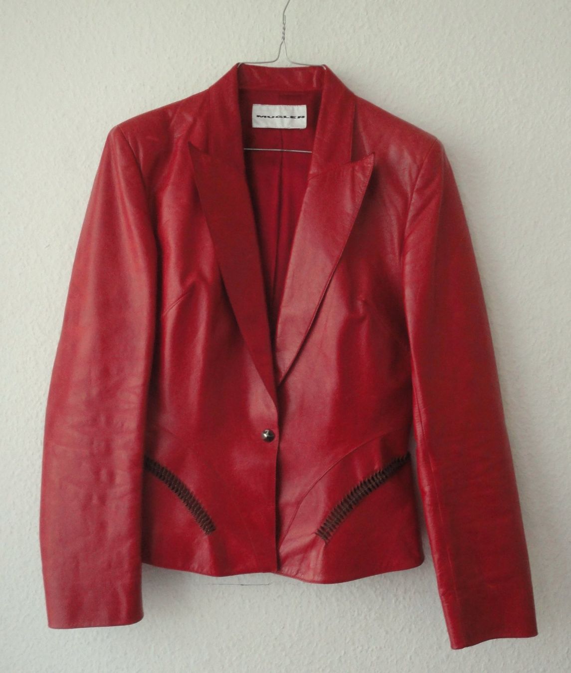 Mugler Jacken: Mugler Damen-Lederjacke Vintage Gr. 38 – Gebraucht aus zürich von parts5060