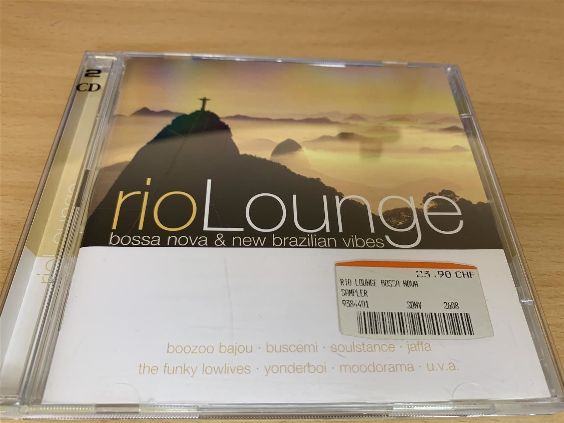 CD: Rio Lounge - Bossa Nova & New Bra - 2 CD – Usato da Rikon im Tösstal venduto da Alpenmutz