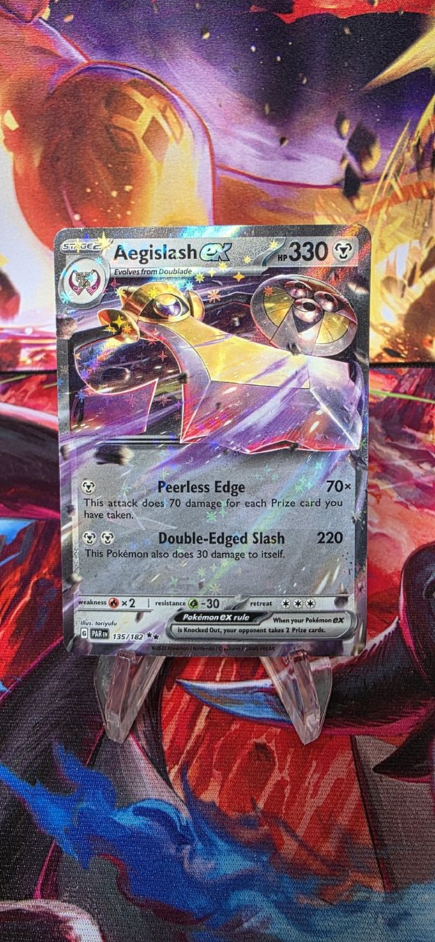 Pokémon Sammelbilder & Trading cards: Aegislash ex 135/182 Paradox Rift PAR – Neu (gemäss Beschreibung) aus Frutigen von Sinnohan_Zorua