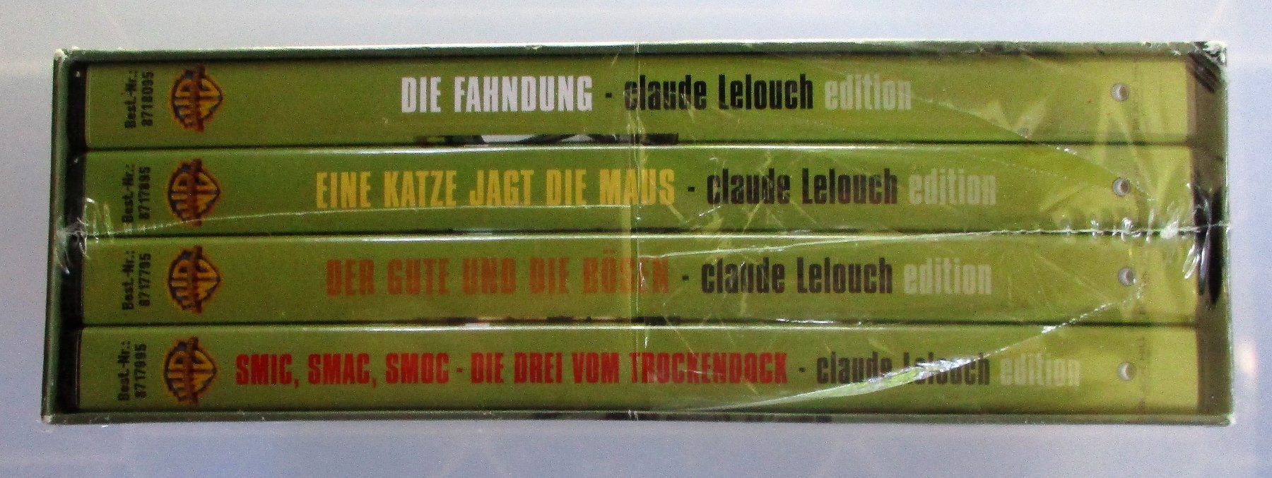 Tutti i DVDs: CLAUDE LELOUCH - Edition Vol. 4 / 4-DVD Neu & OVP – Nuovo e nell'imballaggio originale da Wattwil venduto da Muriel10 2