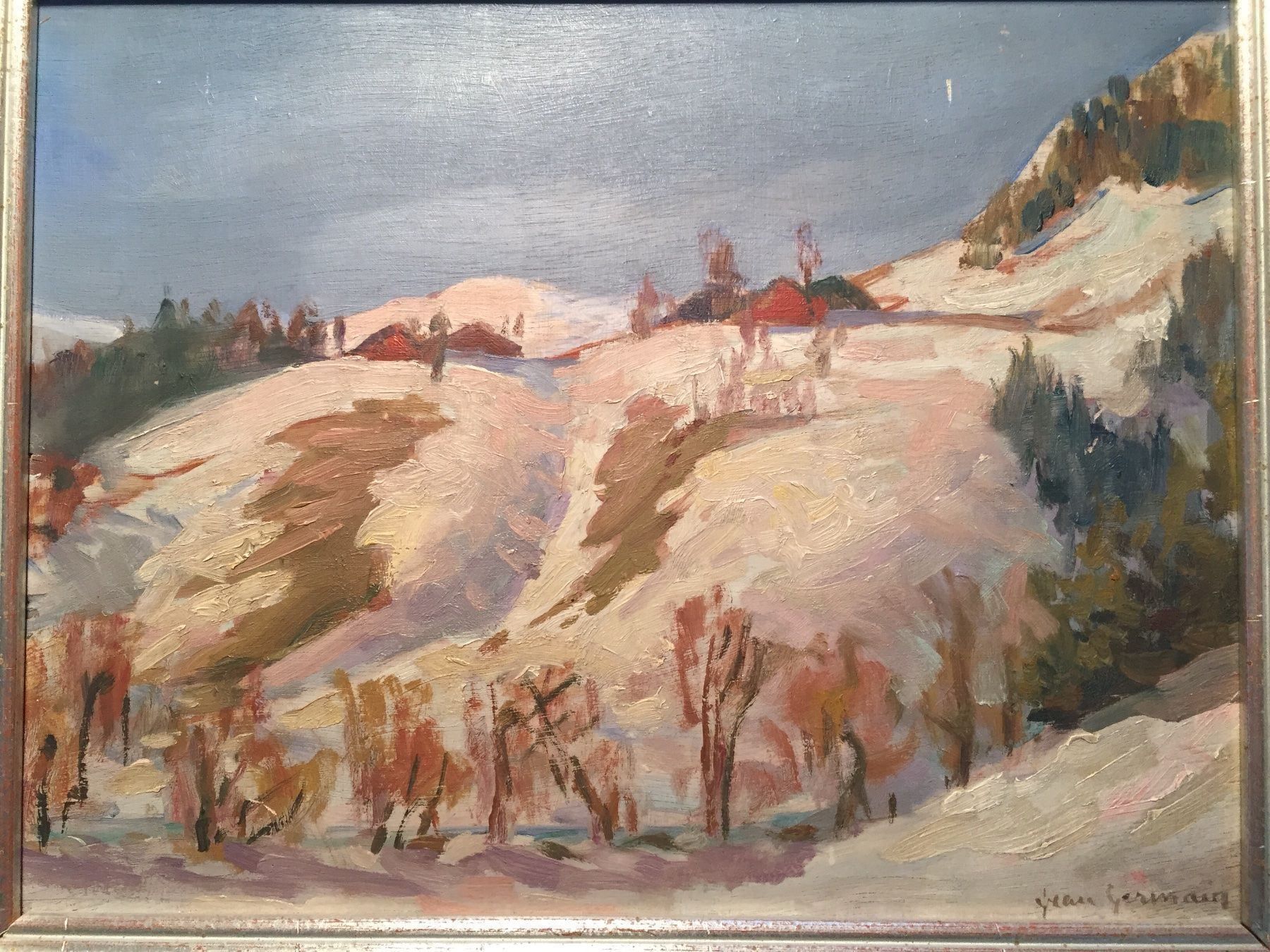 Dipinti: Oelbild Germain Jean – Usato da Zürich venduto da kevin1977 4