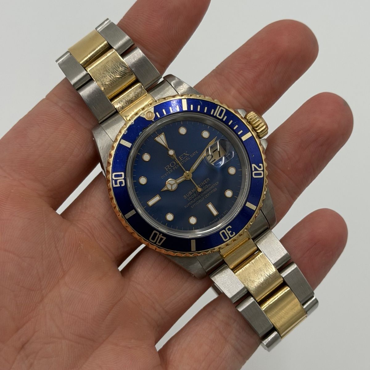 Rolex Orologi: Rolex Submariner Date Bicolor Tritium 40mm / Ref: 16613  – Usato da Wil SG venduto da rappwatches 3