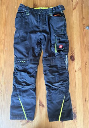 Engelberg Strauss gefütterte Arbeitshose Gr 146/152