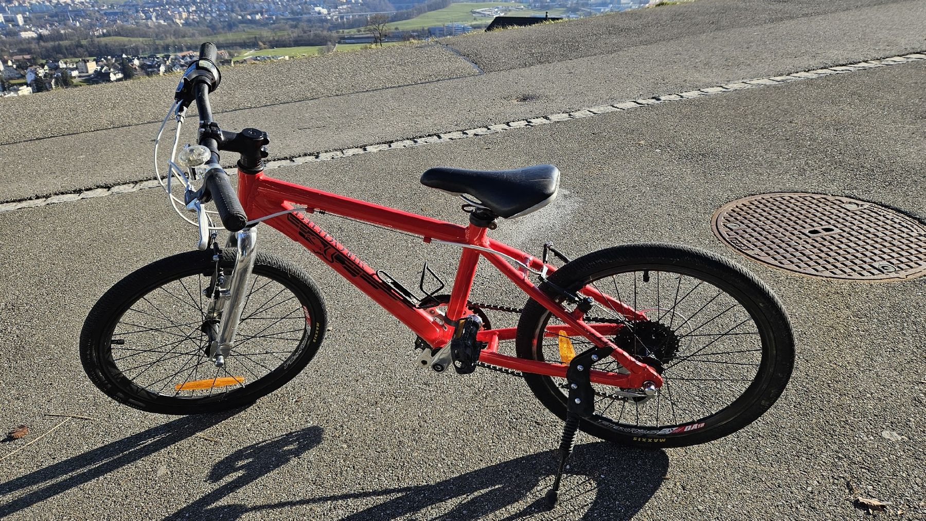 MTB Cycletech Biciclette: Cooles Kinderfahrrad 20 Zoll, MTB Cycletechl, rot – Usato da Abtwil SG venduto da Realsale