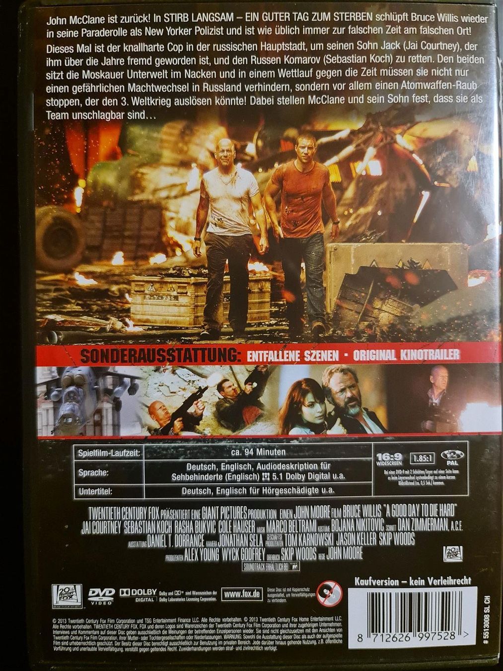 Tutti i DVDs: Stirb langsam ein guter Tag zum sterben – Usato da Dintikon venduto da Vexi 1