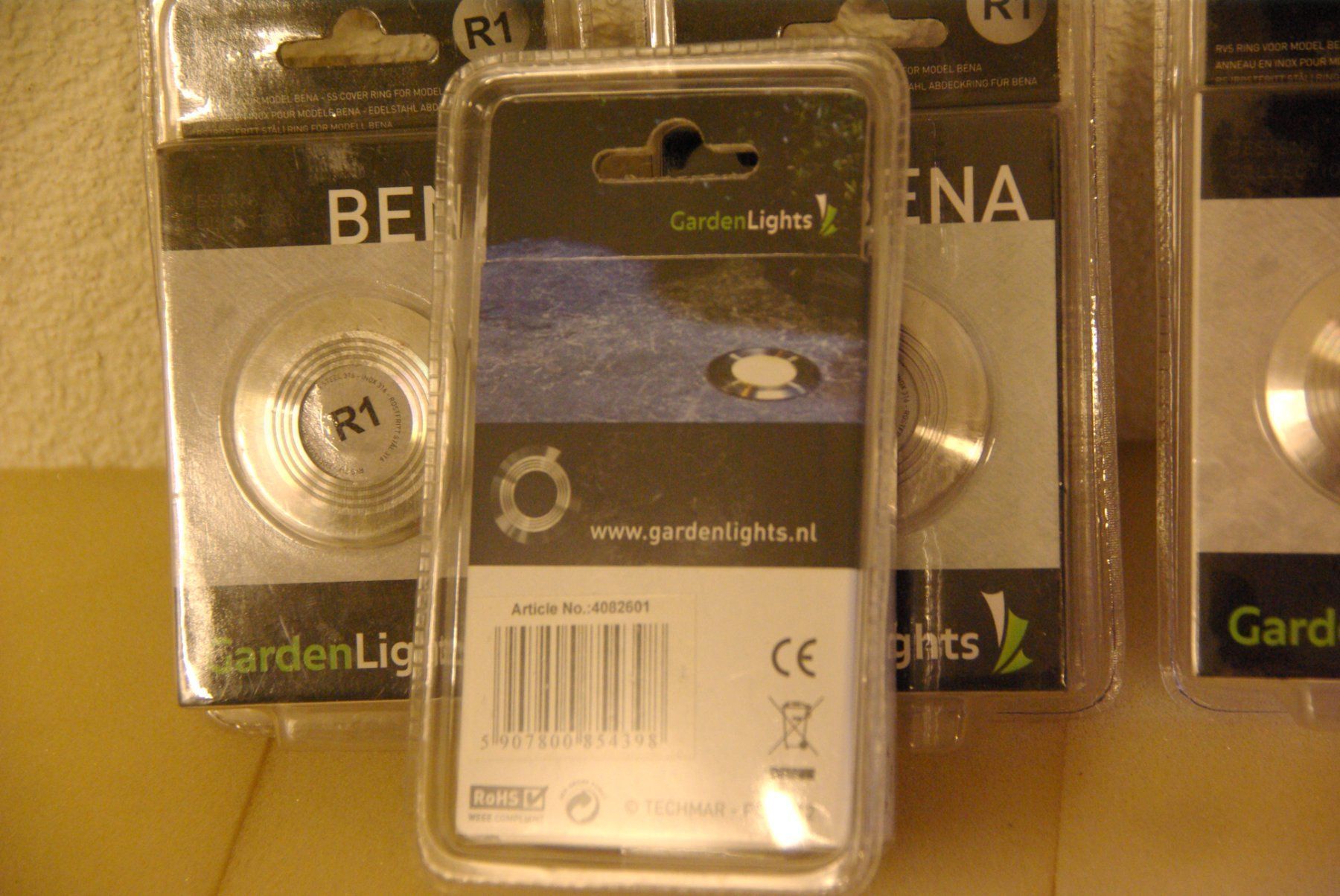 Lampes: 4x GardenLights "BENA" Edelstahl Abdeckung – Neuf avec emballage d'origine à Herisau par Cevianer1844 3