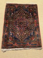 Hamadan 102x77cm Teppich handgeknüpft sauber