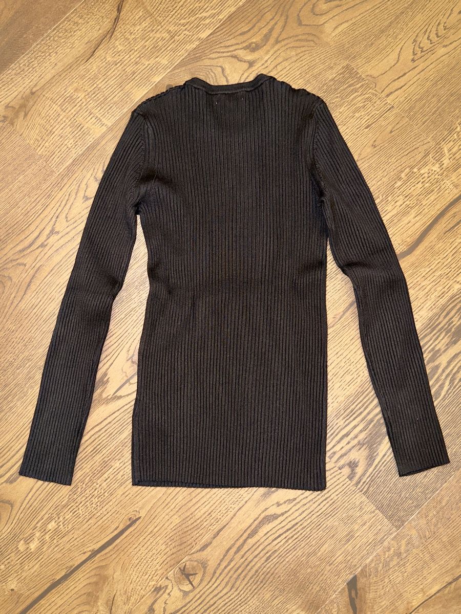 Maglioni & Felpe: Leichter Baumwollpullover, schwarz, L - Neu! – Nuovo e nell'imballaggio originale da Au ZH venduto da swissmatchpoint 1