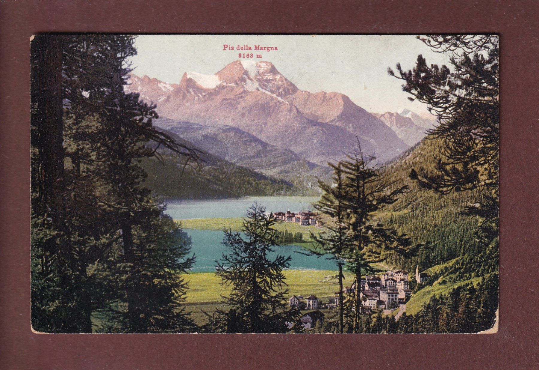 Cartoline postali: CAMPFER und SILVAPLANA – Usato da Pully venduto da nicecards