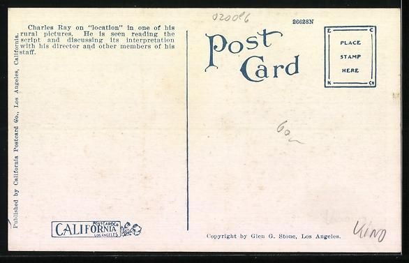 Cartoline postali: Charles Ray and Staff, The Charles Ray P – Usato da Berlin venduto da bartko-reher 1