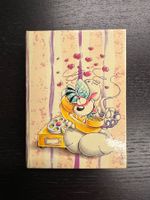 Vintage Diddl Diddlina am Telefon Notizpapier mit Schachtel