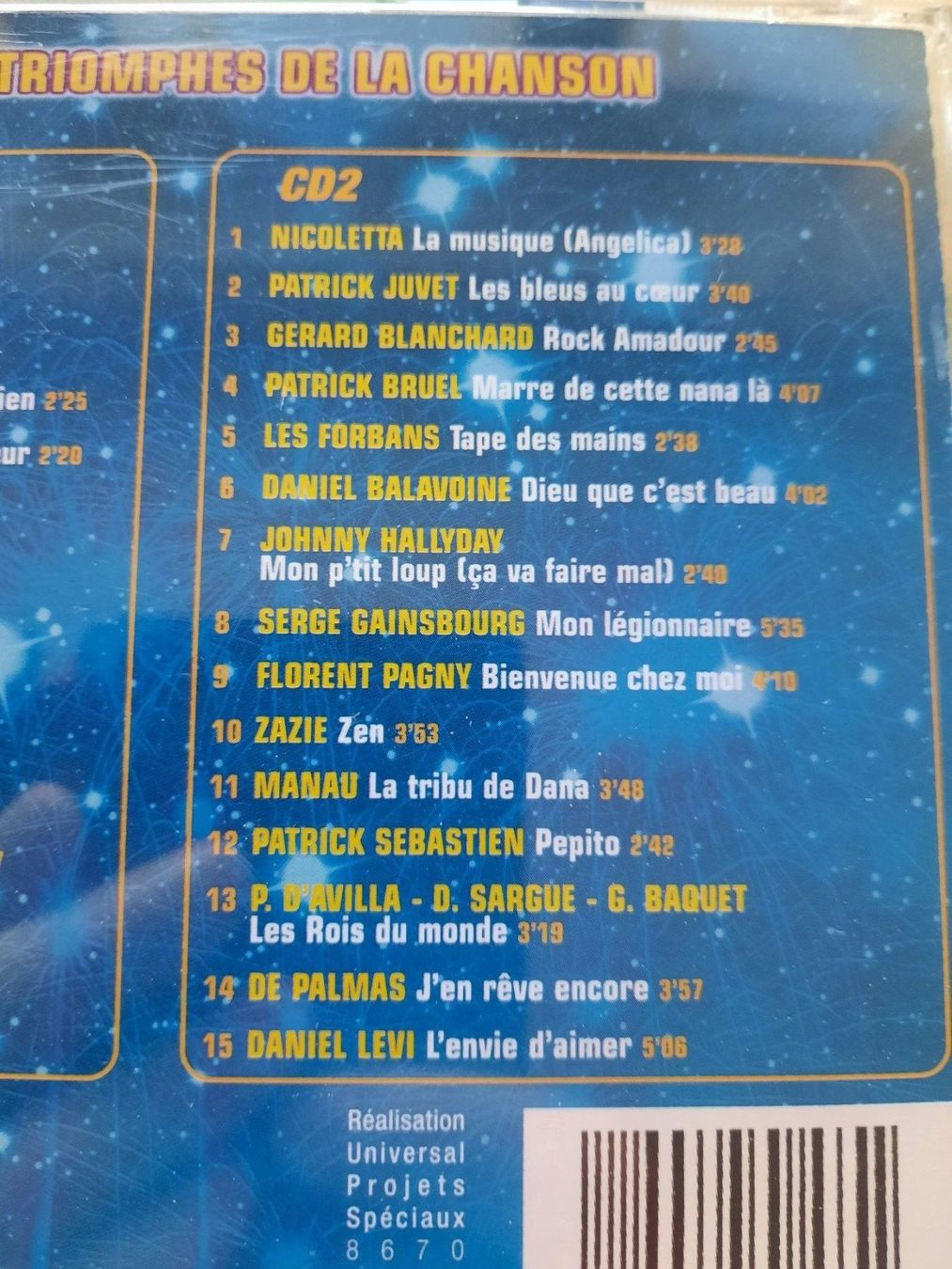 CDs: Cd Les grands triomphe de la chansons ( 2 Cds ) – Gebraucht aus Pully von bro_n52j 5