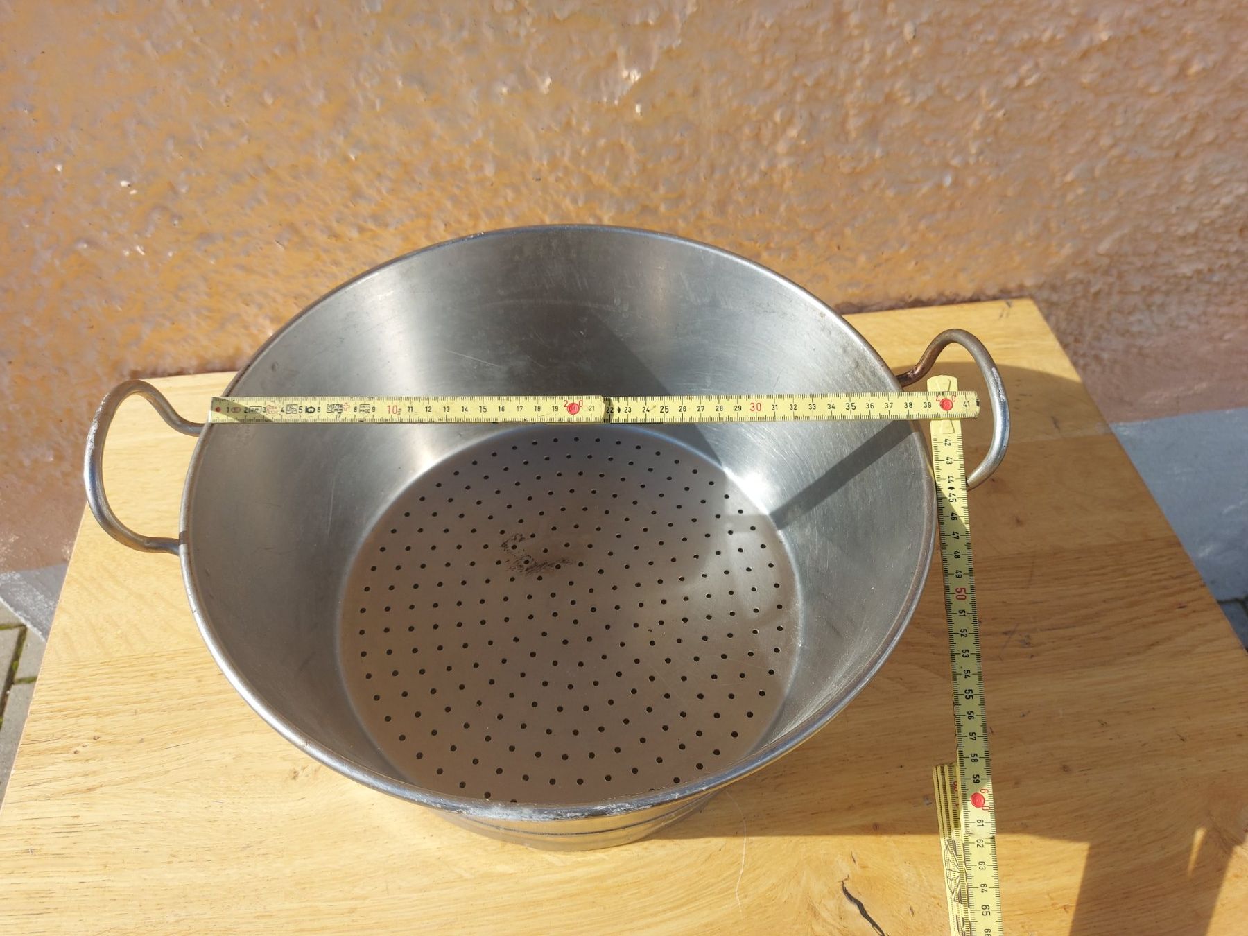 Elettrodomestici da cucina: Chromstahl/Edelstahl Küchensieb 39cm – Usato da Rheinau venduto da profitronic.shop 2