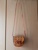 Original MCM Umhängetasche Cognac