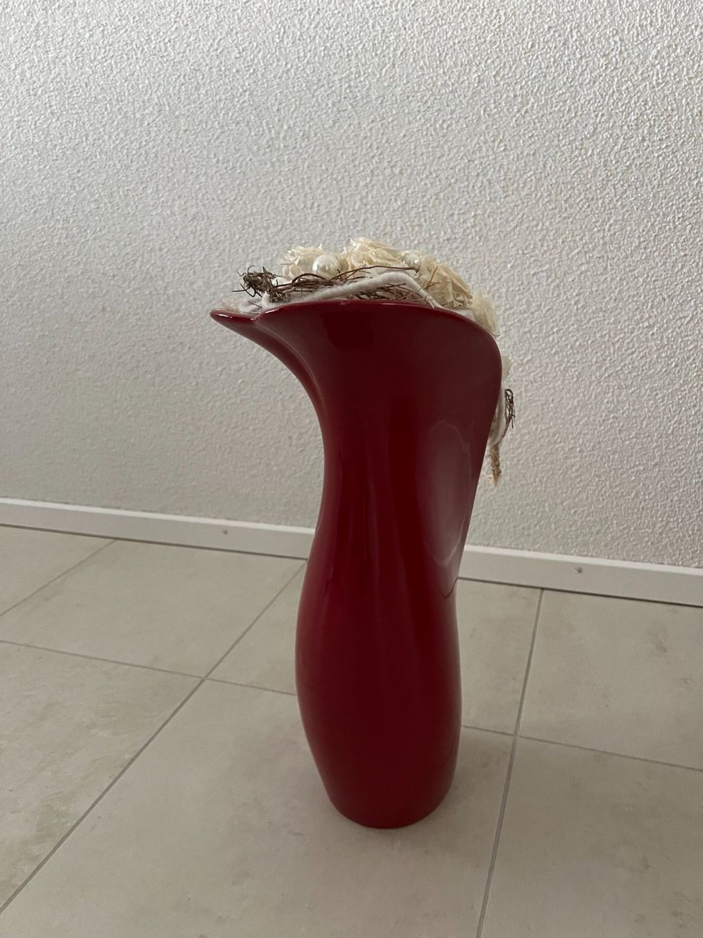Vasi & Recipienti: Blumenvase Herzform rot – Usato da Schüpfheim venduto da Rezwel 3