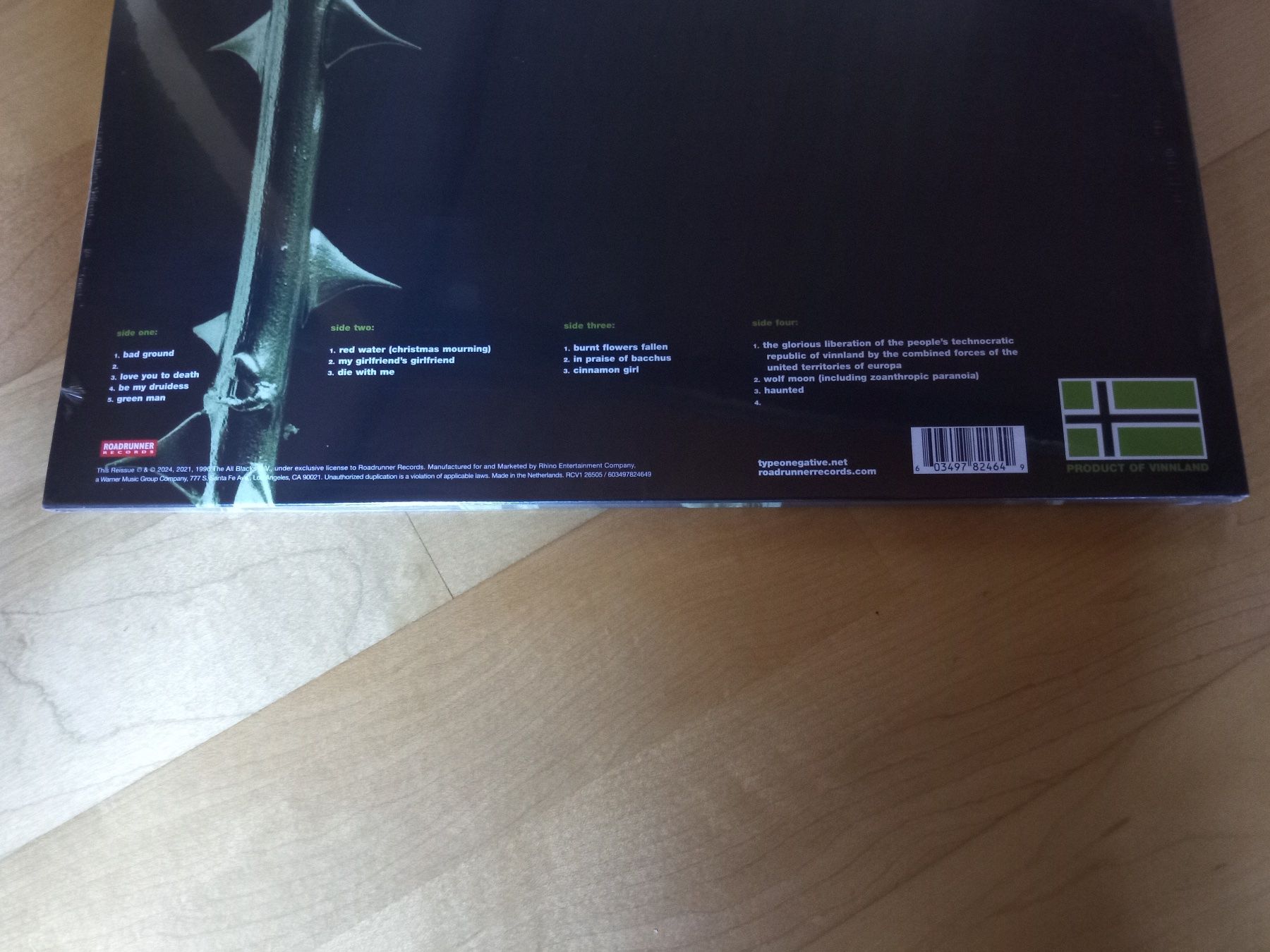 Schallplatten: Type O Negative-October Rust 2 x 12'' Green Marble Vinyl LP – Neu und originalverpackt aus Brienz BE von INTERNALFIRE 2