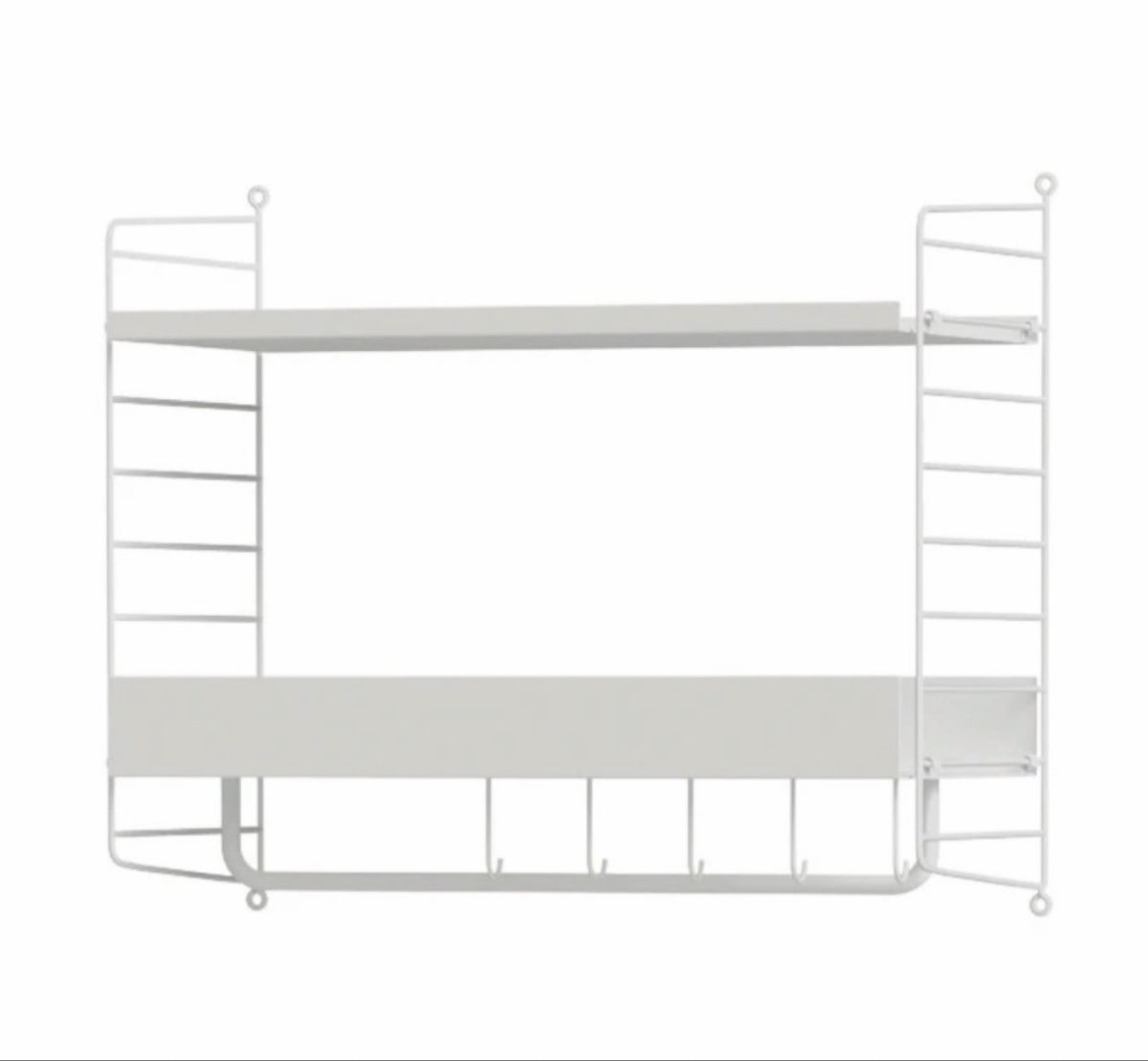 String Regale: String furniture hallway system - white / 200 chf – Gebraucht aus Zürich von eri_88gt