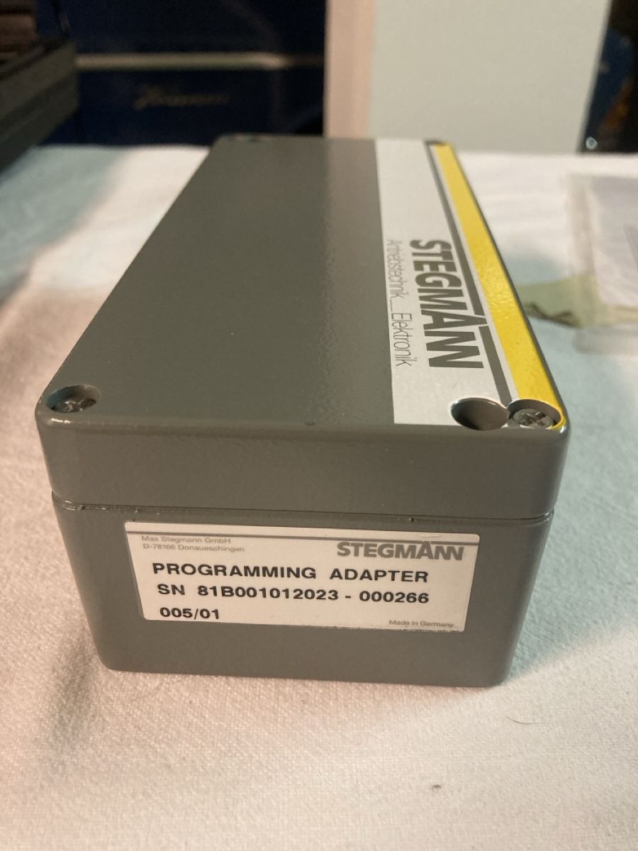 Componenti elettronici: Stegmann Programming Tool, Art. 81B001012043 / 81B001012023 – Usato da Rothrist venduto da Seafarer68 2