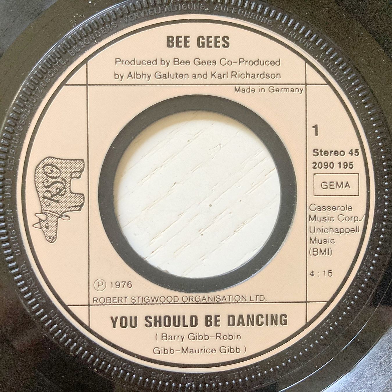 Vinyles: BEE GEES - YOU SHOULD BE DANCING – D'occasion à Bottens par hotter-than-hell 2