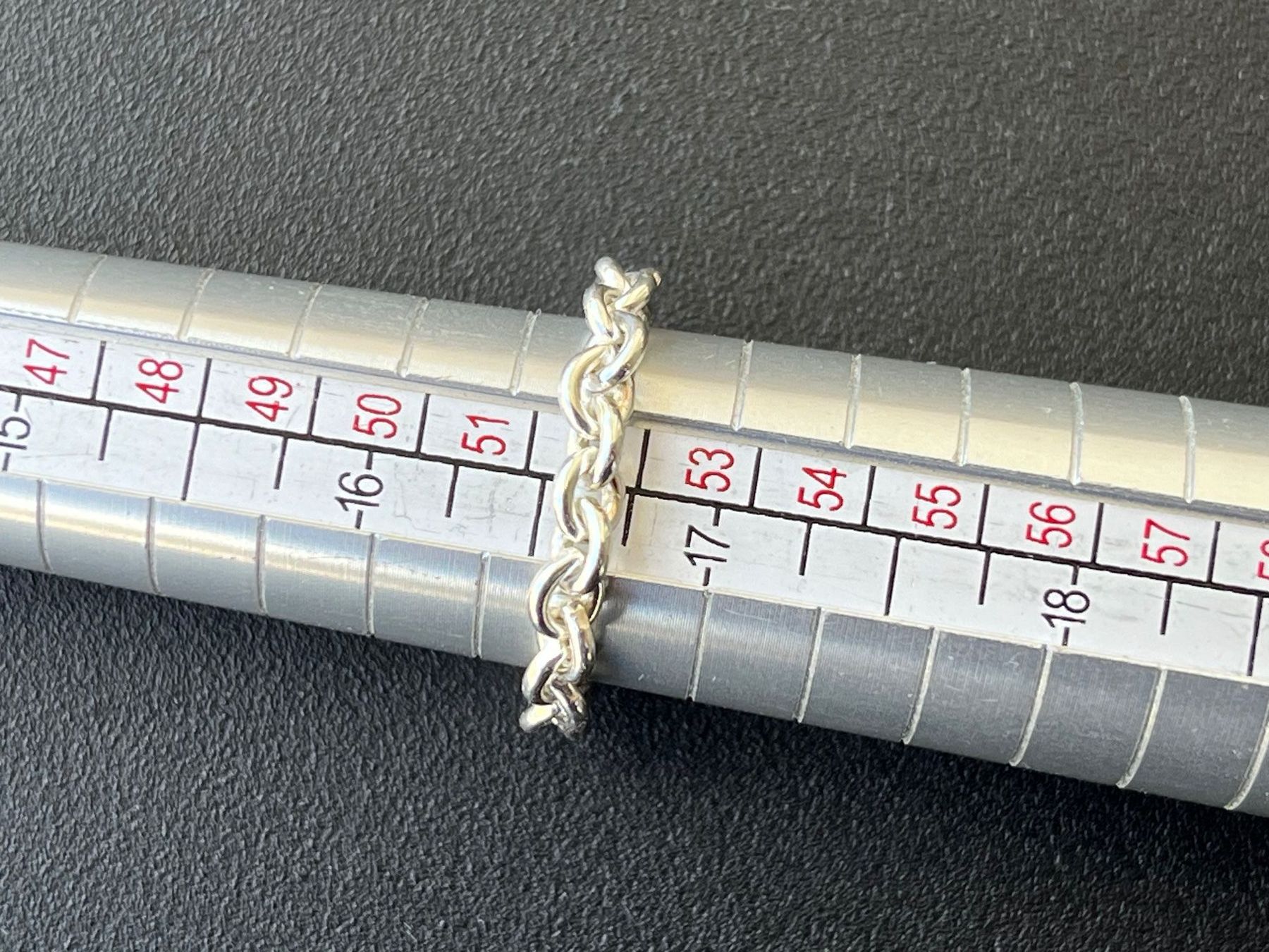 Bagues: Chain-Ring (Silber 925 / Grösse 52) – Neuf avec emballage d'origine à Bern par click4buying 5