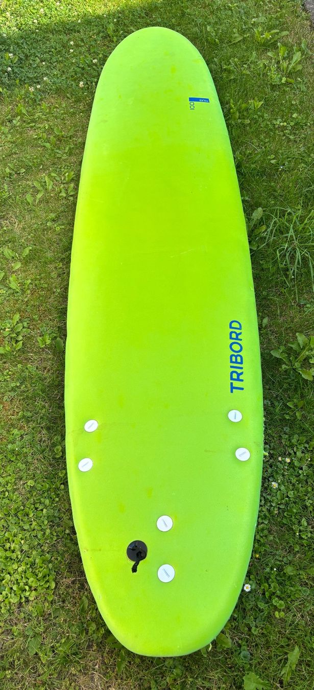 Decathlon Tavole da surf e di nuoto: Surfboard Soft Tribord 8‘6 – Usato da Gwatt (Thun) venduto da Tom2666