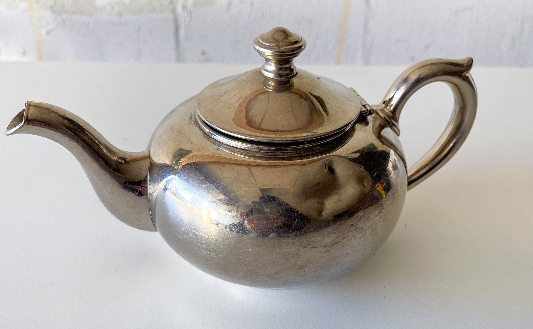 Teiere: Antike Teekanne versilbert Vintage – Usato da Bülach venduto da sabrista 2