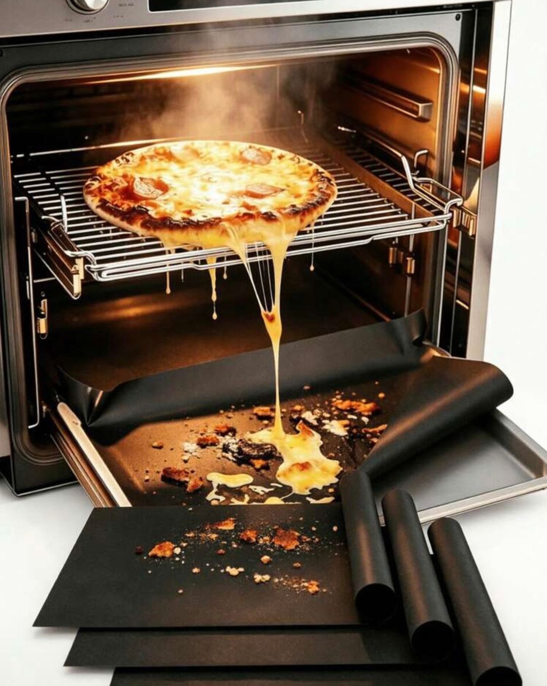 Teglie da forno: Backblech-Schutzmatten, 3er Set, Hitzebeständig, Neu! – Nuovo e nell'imballaggio originale da Emmenbrücke venduto da engueteDeal