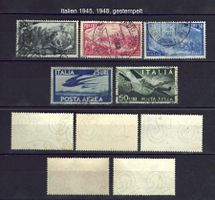 Italien 1945/1948, gestempelt