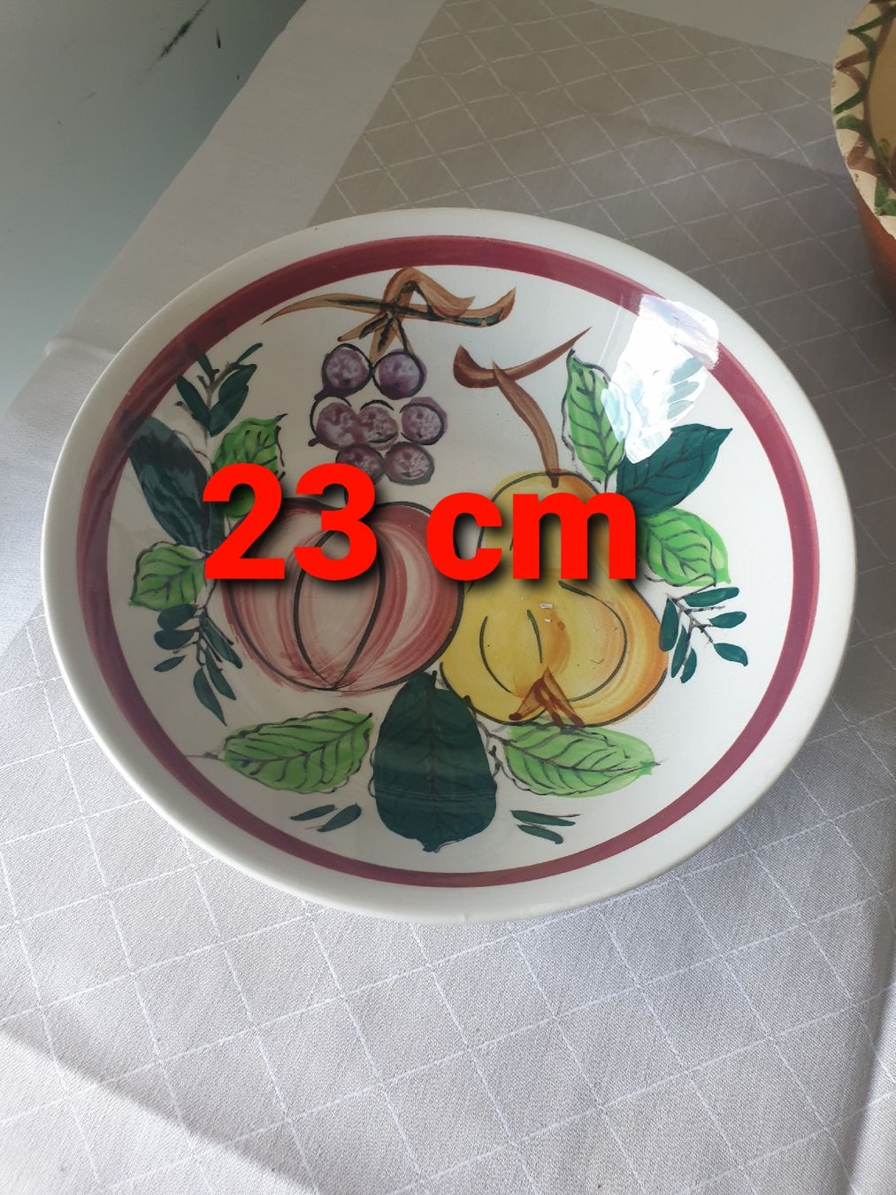 Piatti di portata: Coupelle à fruit 1960 -1970 – Usato da Vauderens venduto da sylvieswiss 1
