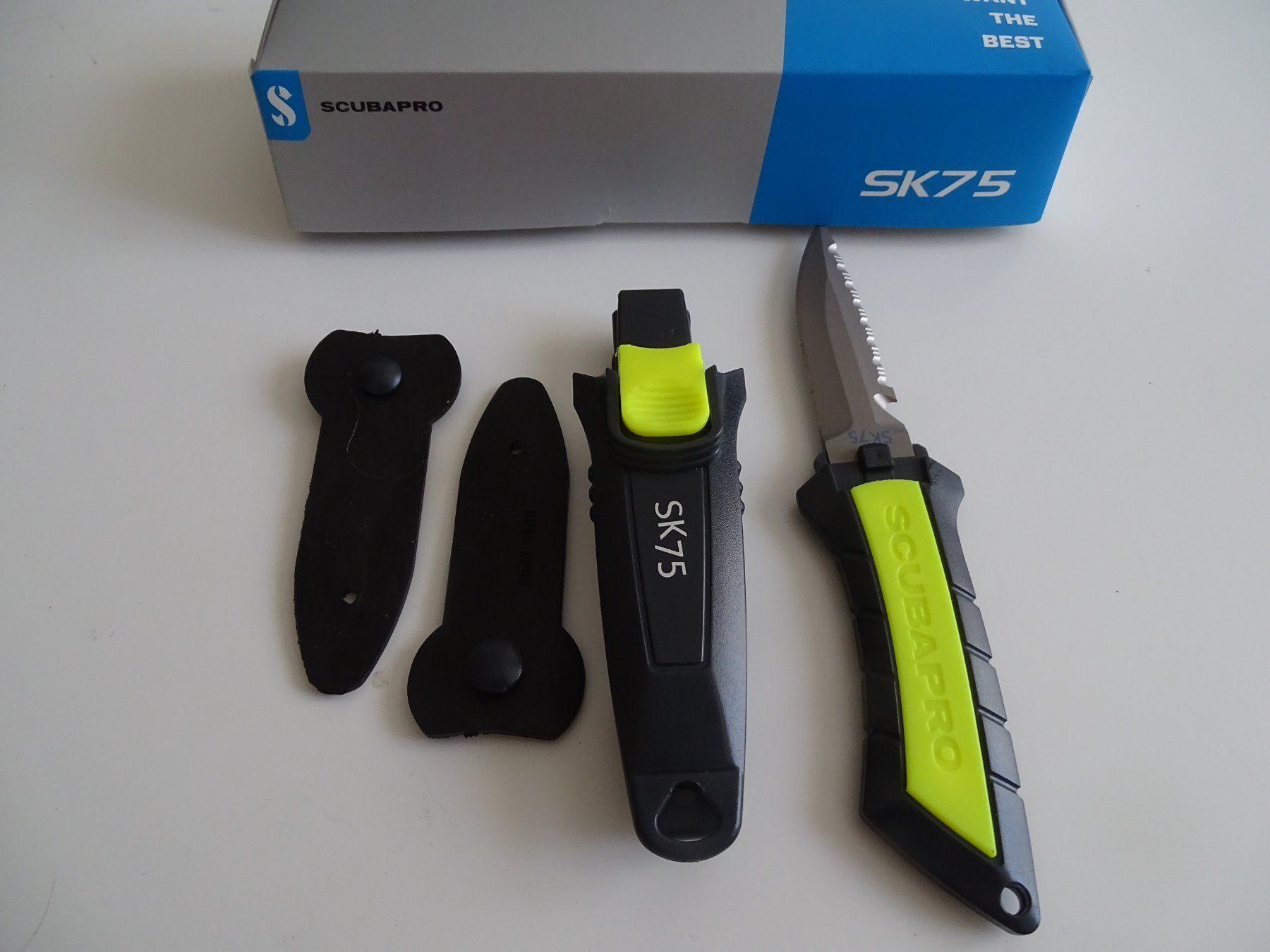 Scubapro Sonstiges zum Tauchen: Tauchermesser Titan Scubapro – Neu und originalverpackt aus Baden von Romy1947
